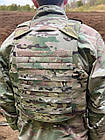 Жилет модульний S/M Cordura MultiCam® Original з балістичними пакетами : SLATE solutions/ Level NIJ III A (, фото 6