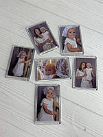 Магніт з Вашим фото Весільні магніти акрил 78х52 см Ціна за шт