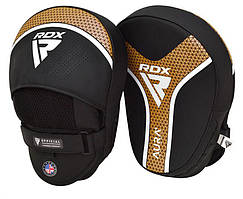 Лапи боксерські RDX T17 Aura Black Gold