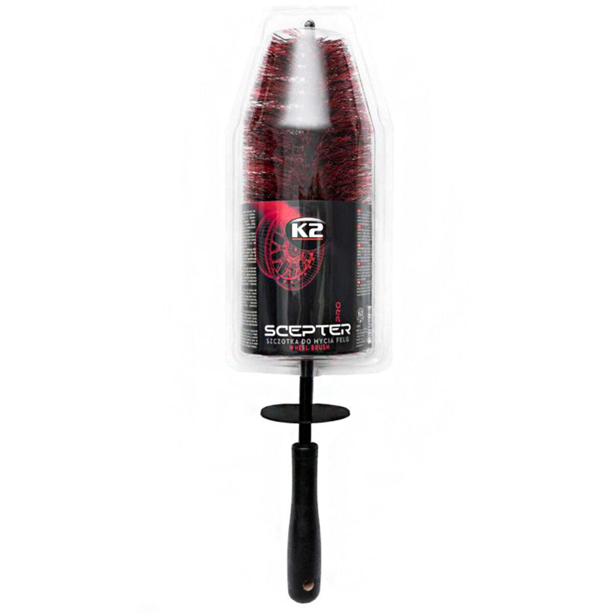 Щітка K2 Scepter Pro Wheel Brush для миття дисків та ковпаків