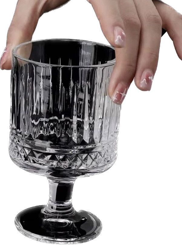 Склянка фігурний кристал 220 мл, фото 1