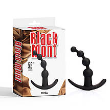 Анальний вібратор ялинка Chisa Black Mont, чорний, фото 5
