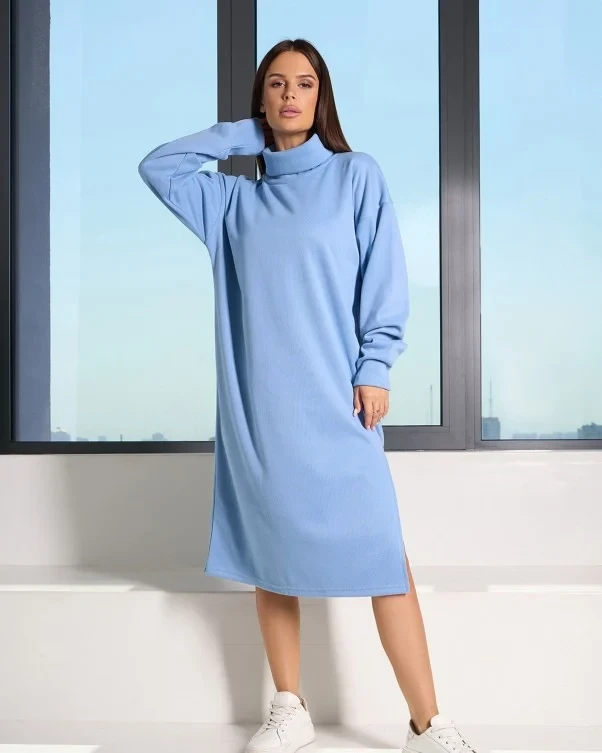 Плаття ISSA PLUS 14822 S блакитний