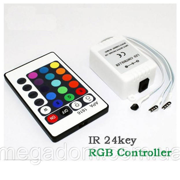 Світлодіодна стрічка освітлення SMD 5050 RGB LED 2 м, Світлодіодна стрічка 220в CR-598 та комплектуючі