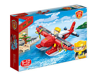Конструктор "Пожежники" (125 елм.) Пожежний літак