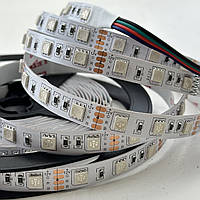 Світлодіодна стрічка RGB SMD 5050 12V 60 д.м. IP20 СТАНДАРТ (ціна 1м)