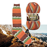 Nako BOHO DESEN (Нако Бохо Десен) №82689 (Шкарпеткова пряжа, нитки для в'язання)