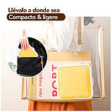 Ланчбокс бутербродниця седвічниця силіконова Silicone Pocket — жовтий (LB-103870), фото 5