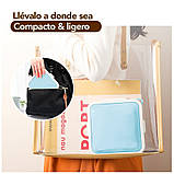 Ланчбокс бутербродниця седвічниця силіконова Silicone Pocket — блакитний (LB-103845), фото 6