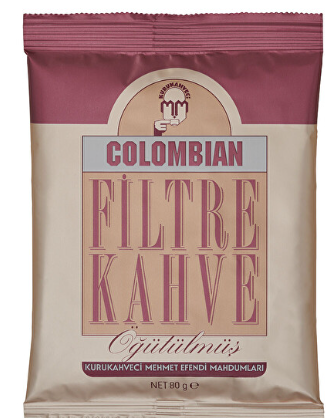 Мелена турецька кава Kurukahveci Mehmet Efendi Colombian 80 г