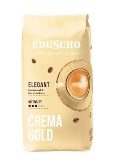 Кава Eduscho Crema Gold Elegant в зернах 1 кг