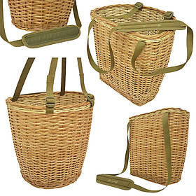 Кошик на 13 л. для збору грибів, фруктів і овочів для жінок і дітей (плетений з лози) Acropolis.