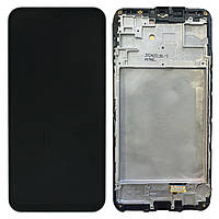 Дисплей для Samsung A15 (A155), A15 5G (A156) із сенсором чорний + рамка OLED