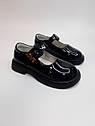 Туфлі для дівчинки Apawwa 875 black чорні 28,29, фото 3