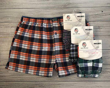 Труси чоловічі сімейні бязь поплін Клітинка Beny Keyond