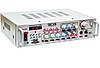 Підсилювач UKC AV-313BT + КАРАОКЕ 2мікрофони, фото 6