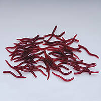 Силіконові черв'яки для риболовлі 36 мм