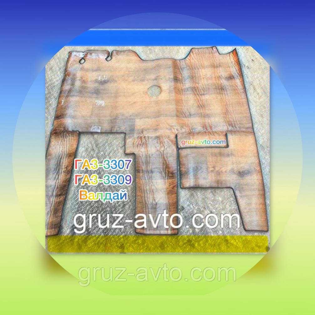 Килим кабіни лінолеум ГАЗ-3307 ГАЗ-3309 Валдай, фото 1