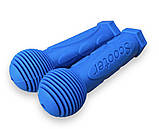 Гріпси дитячі для велосипеда самоката біговела Skooter сині, фото 3