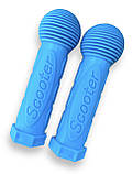 Гріпси дитячі для велосипеда, самоката, біговела Skooter блакитні, фото 2