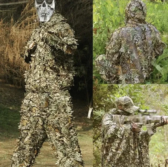 Маскувальний костюм розмір XL/XXL таблиця розмірів на фото