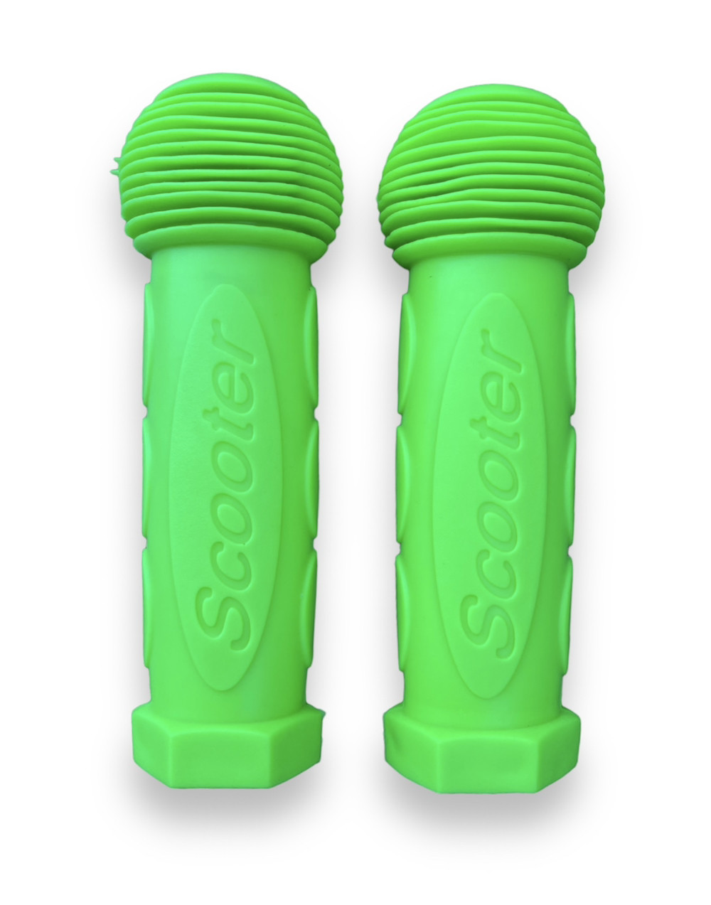 Гріпси дитячі для велосипеда, самоката, біговела Skooter салатові, фото 1