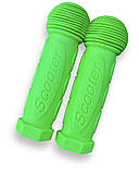Гріпси дитячі для велосипеда, самоката, біговела Skooter салатові, фото 2