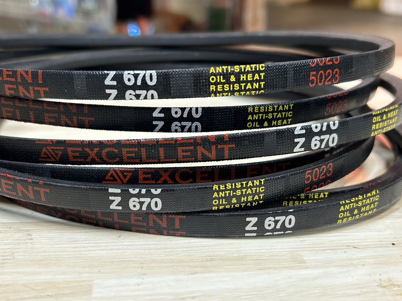 Ремінь клиновий Z 670 Lw, 10x670 Lw - EXCELLENT SINGAPORE ORIGINAL!!!, фото 1