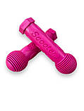 Гріпси дитячі для велосипеда, самоката, біговела Skooter насичений рожевий, фото 4