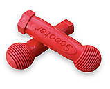 Гріпси дитячі для велосипеда, самоката, біговела Skooter червоний, фото 4