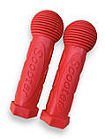 Гріпси дитячі для велосипеда, самоката, біговела Skooter червоний, фото 2