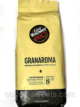 Кава зернова Caffe Vergnano Granaroma, 1 кг, фото 1