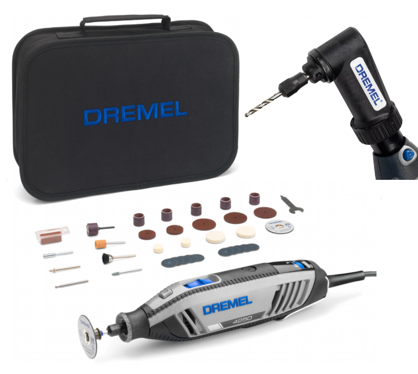 Багатофункціональний гравер Dremel 4250-35 + кутова приставка Dremel 575