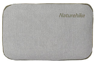 Туристична подушка з ефектом пам'яті Naturehike NH22ZT002 (Grey/Olive), фото 3