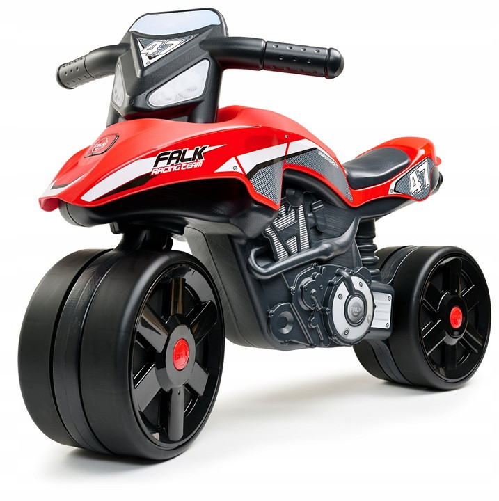 FALK Jeździk Racing Team Motorek Red Wide Wheel 1 годину тому