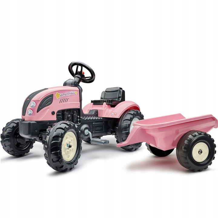 Дитячий трактор Falk Pink