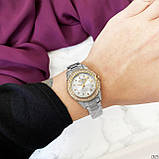 Жіночий кварцовий годинник Skmei 1534GDSI Gold-Silver, фото 7