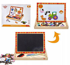 Магнітна дошка Tooky Toy 22 х 22 см