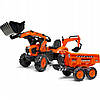 Дитячий трактор Falk Orange, фото 9
