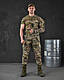 Тактичний костюм Multicam 5 в 1 літо військова форма Мультикам уставна ріп стоп кітель штани і футболка бавовна - фото 1 - id-p1876141386