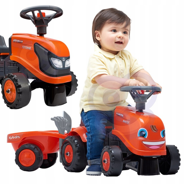 Дитячий трактор Falk Orange