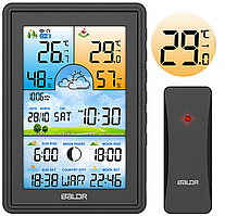 Метеостанція BERDSEN BD-906 Black (390600)