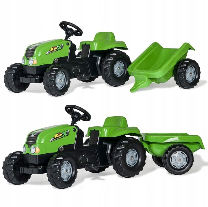 Rolly Toys зелений дитячий трактор
