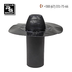 Водостічна воронка DN160, фланець бітум, євроруберойд, Finland