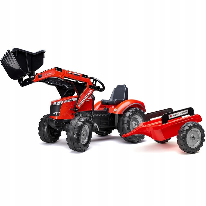 Дитячий трактор Falk Red