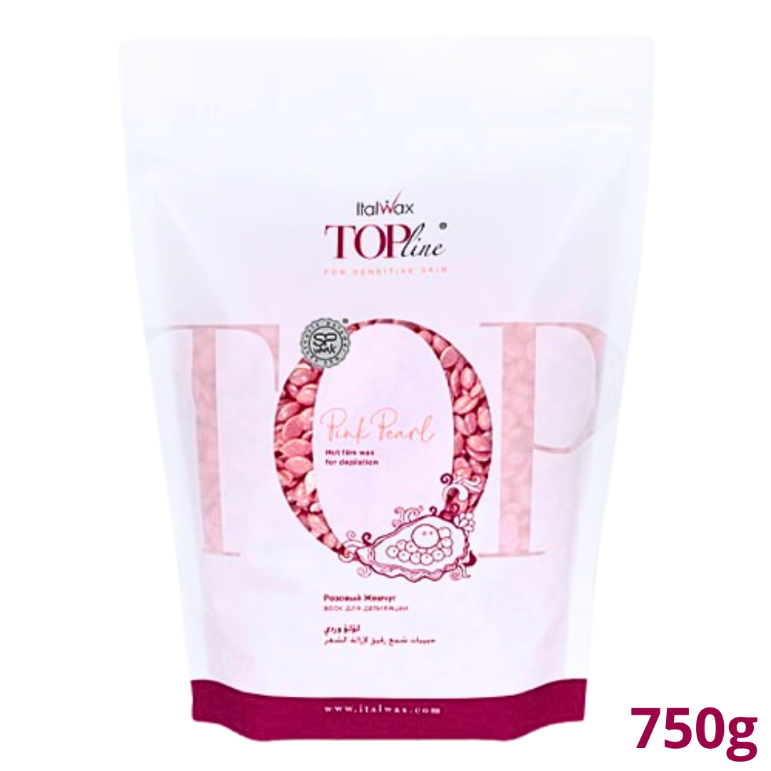 Віск для депіляції преміум-клас | ItalWax | TOP Formula | Рожева Перлина 750 g