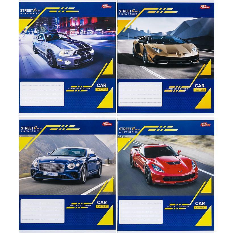 Зошит 24 арк. клітинка "МРІЇ" / Street Race