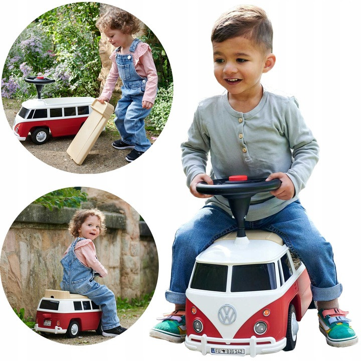 ВЕЛИКИЙ Volkswagen T1 Ride On Car Автомобіль для дітей