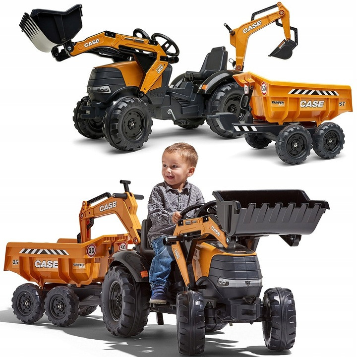 Дитячий трактор Falk Orange