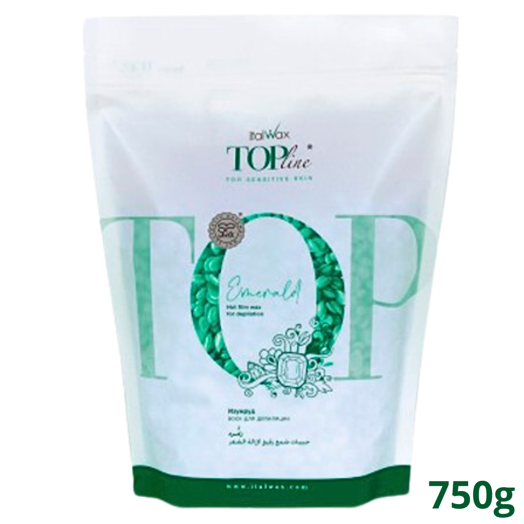 Віск для депіляції преміум-клас | ItalWax | TOP Formula | Смарагд 750 g